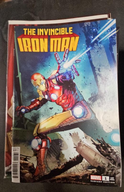 The Invincible Iron Man  #1 Checchetto Cover (2023)