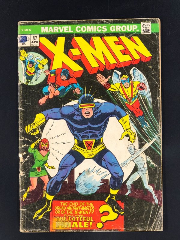 The X-Men #87 (1974) PR The Fateful Finale!