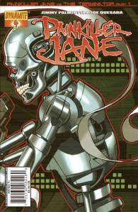 Painkiller Jane (Vol. 2) #4B VF/NM ; Dynamite | Terminator variant