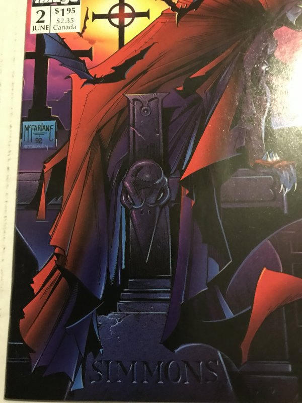 SPAWN #2 : Image 6/92 NM-; 1st appearance Clown / Violator, Beautiful