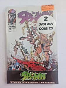 Spawn Prototype 2 Comic Pack - #9 & 12 - McFarlane - Image - 1992 - SEALED