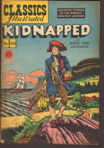 Classics Illustrated #46 - Kidnapped - (5.0/5.5) HRN 47 