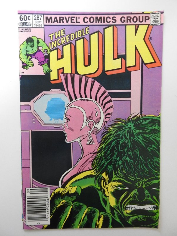 The Incredible Hulk #287 (1983) FN Condition!