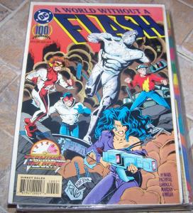 FLASH # 100 april 1995 dc  wally west  terminal velocity  final 