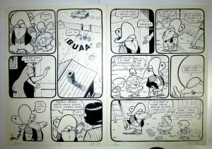 SUGAR & SPIKE Original art SAL Y PIMIENTA 11 pages Mexican faithful to Sheldon