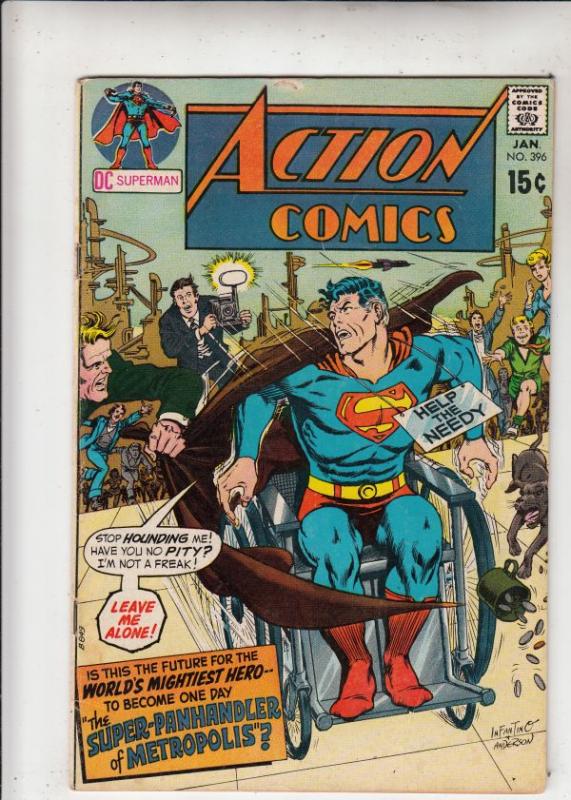 Action Comics #396 (Jan-71) VF+ High-Grade Superman