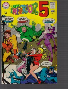 Inferior Five #7 (DC, 1968) VF