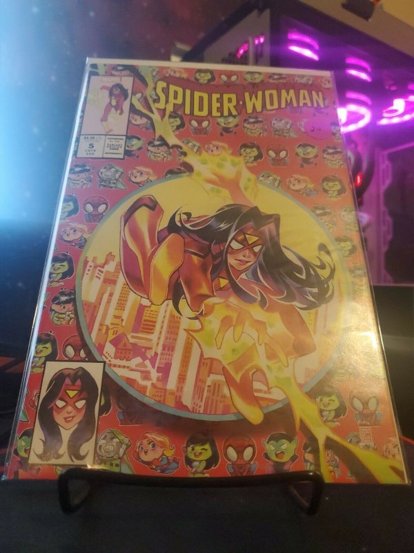 SPIDER-WOMAN #5 NM RIAN GONZALES VIRGIN ASM #300 MCFARLANE HOMAGE 3000 ??