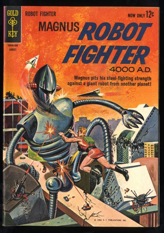 Magnus, Robot Fighter #3 VG+ 4.5