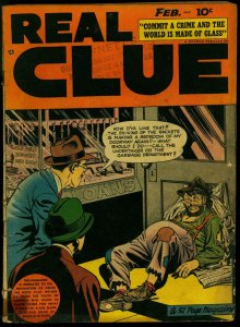 Real Clue Crime Stories Vol.3 #12 1949- Golden Age comic VG