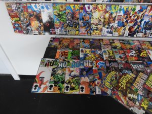 Huge Lot 190+ Comics W/Incredible Hulk, Ghost Rider, Storm+ Avg Fine+ Condition!