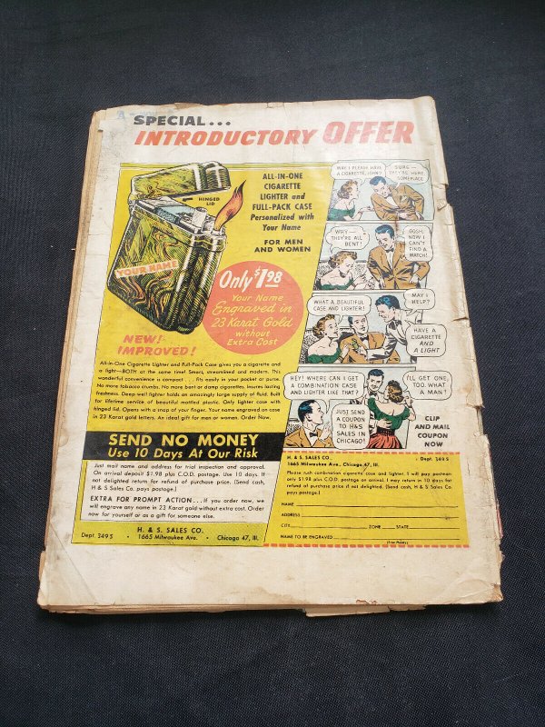 WESTERN FIGHTERS (2.5) ISSUE #1, BAD SOLDIER, HANDY WITH A SCATTER GUN 1949