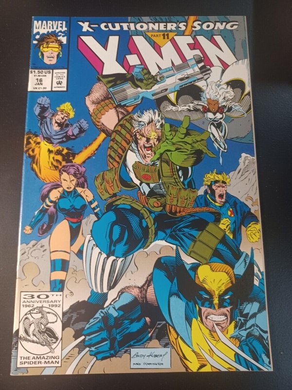 X-men #16 VF 2nd Series Marvel Comics c213