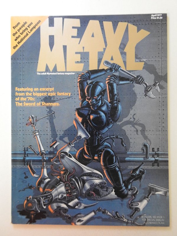 Heavy Metal Magazine #197701 (1977) VF-NM Condition!