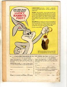 Looney Tunes & Merrie Melodies # 157 VG- Dell Golden Age Comic Bugs Bunny JL18