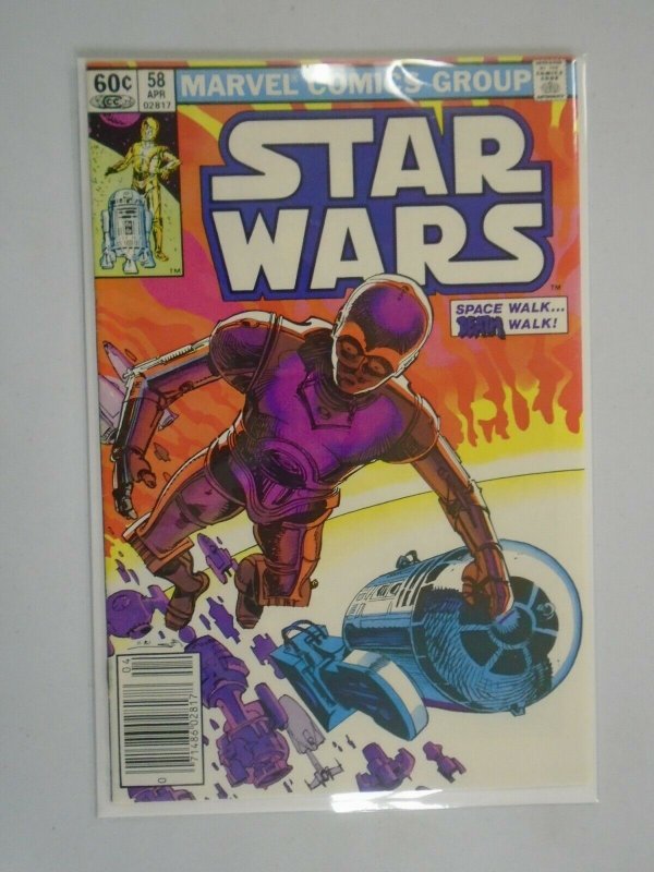 Star Wars #58 Newsstand edition 6.0 FN (1982 Marvel)