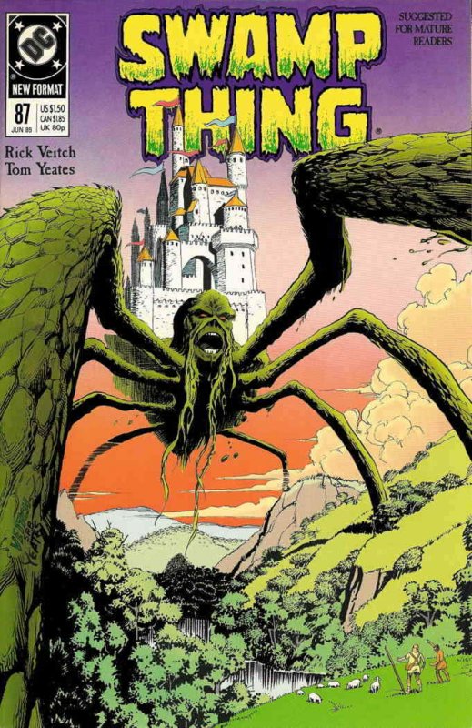 Swamp Thing (2nd Series) #87 FN; DC | save on shipping - details inside