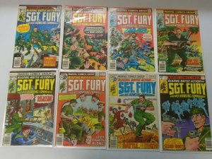 Bronze Age Sgt. Fury lot 46 different from #92-164 avg 5.0 VG FN (1971-81)