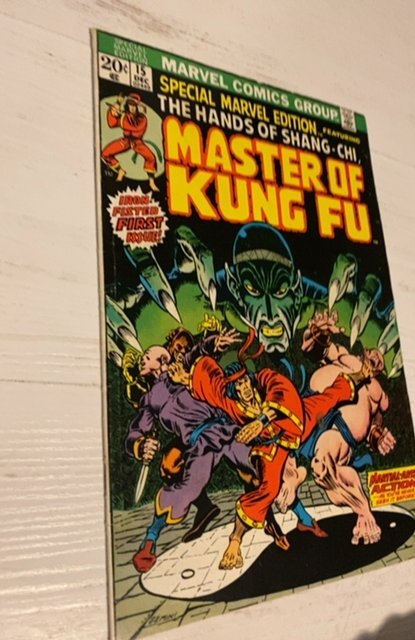 Special Marvel edition #15 (1973)first app of Shang-Chi VF copy