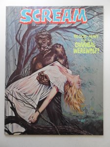 Scream #4 (1974) Cannibal Werewolf! VF- Condition!