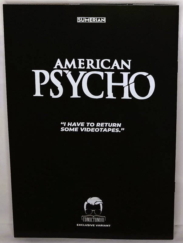 AMERICAN PSYCHO #1 ComicTom101 Christian Bale Exclusive Photo Cover