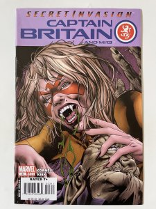 Captain Britain and MI:13 #3 - VF  (2008)