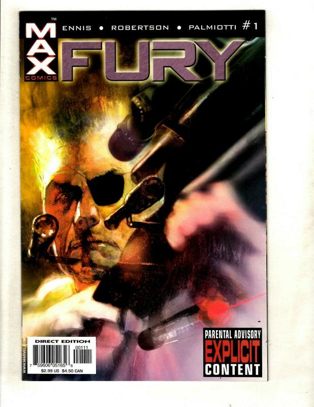 12 Comics Crusade #4 3 War #1 Fury #1 2 Spectrum #1 2 3 4 Mystique #1 3 4 MF22