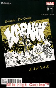 KARNAK (2015 Series) #1 HIP HOP Near Mint Comics Book