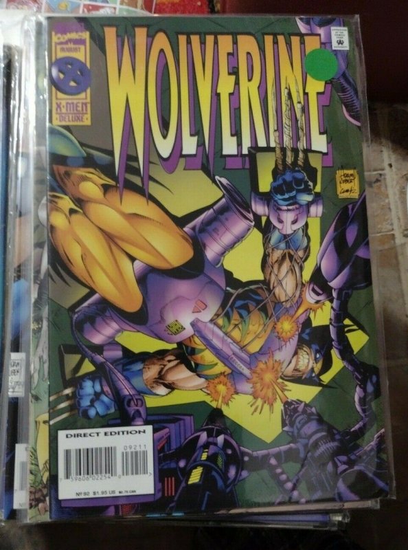 WOLVERINE # 92 1995 marvel  x-men logan heather hudson alpha flight