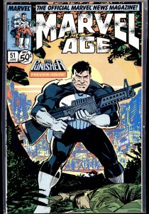 Marvel Age #51 (1987) Punisher