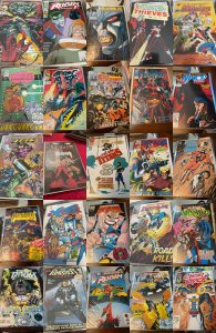 Group Lot of 25 Comics (See Details) Darkhawk, Ghost Rider, Robin