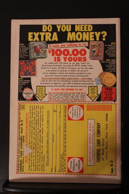 Jughead #202 (1972) High-Grade VF+ winter snow cover!