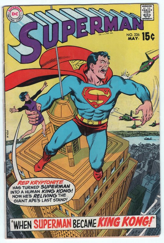 SUPERMAN  #226 - 3.0 - OW-W