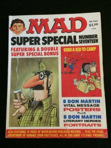 MAD SUPER SPECIAL #17 G+ Condition with Inserts