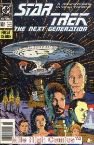 STAR TREK: THE NEXT GENERATION (1989 Series)  (DC) #1 NEWSSTAND Very Fine Comics