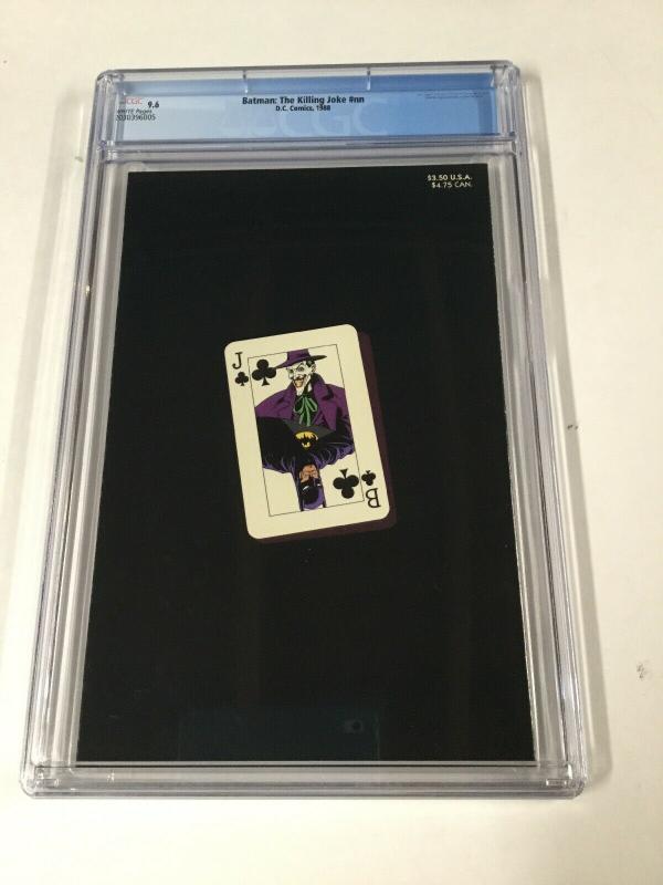 Batman The Killing Joke 1 NN Cgc 9.6 1st First Print Dc Comics