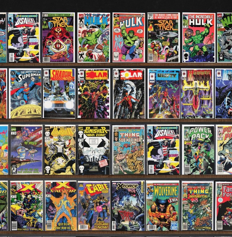 Huge Lot 150+ Comics with Fantastic Four, The Incredible Hulk & More!