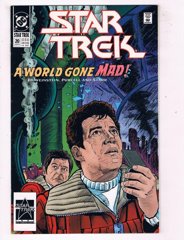 Star Trek #20 DC Comic Book “A World Gone Mad” Kirk Spock McCoy Enterprise HH1