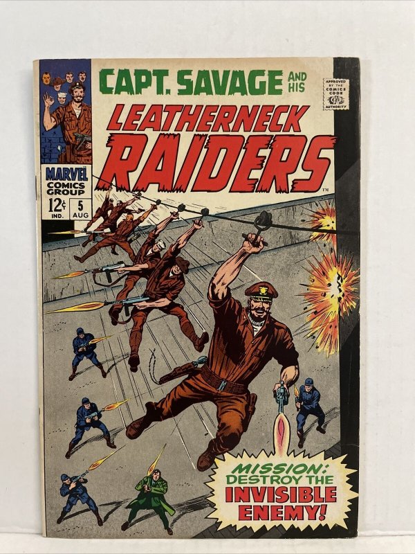 Capt Savage And His Leatherneck Raiders #5