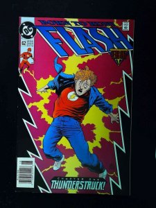 Flash #62 (2Nd Series) Dc Comics 1992 Vf+ Newsstand