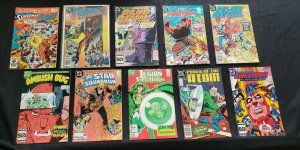 MISC DC 10PC (FN) COPPER AGE, SUPERMAN & FLASH, MANHUNTER #1, FIRESTORM 1981-88