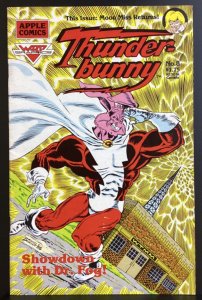 Thunder Bunny #8 - Apple Comics/Warp Graphics - 1986