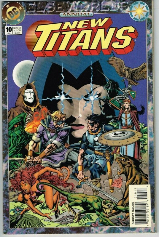 New Teen Titans Annual #10 (1984) - 9.2 NM- *The Elseworlds Annuals*