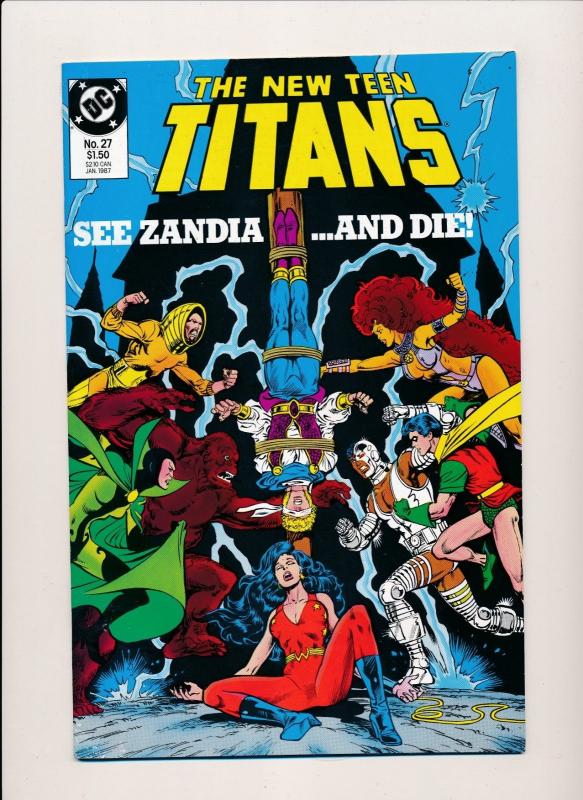 DC Comics Lot of 5 - THE NEW TEEN TITANS#27,28,29,30,39 ~ VF/NM (PF317) 