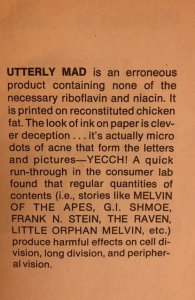 Utterly mad, PB, 1975 reprints of some EC comics