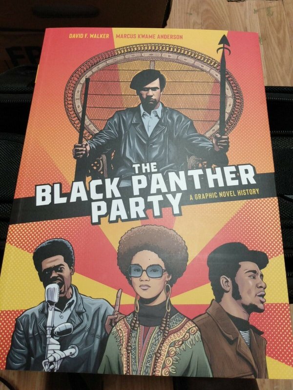 2021 new graphic novel THE BLACK PANTHER PARTY David Walker NM