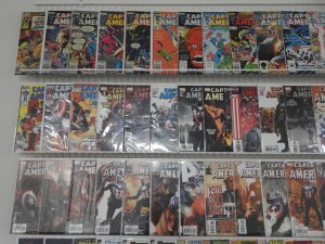 Huge Lot 140+ Comics W/ Captain America,  Spider-Man+MORE! Avg VF Condition!