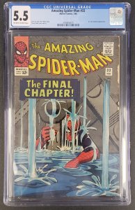 The Amazing Spider-Man 33 CGC 5.5