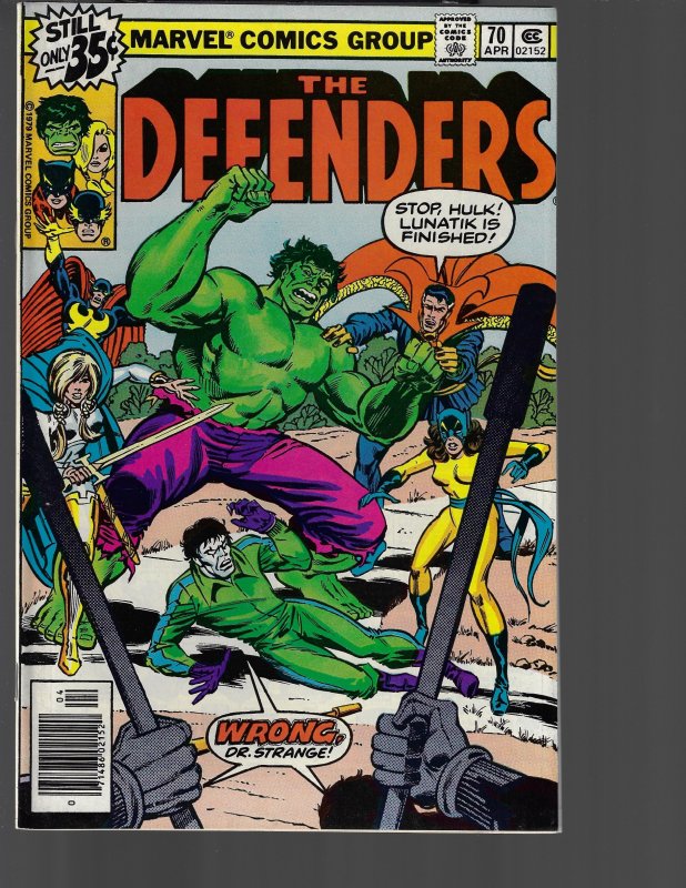 Defenders #70 (Marvel, 1979)NM