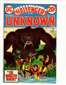CHALLENGERS OF THE UNKNOWN #79 (8.5-9.0) High Grade DC Bronze Age